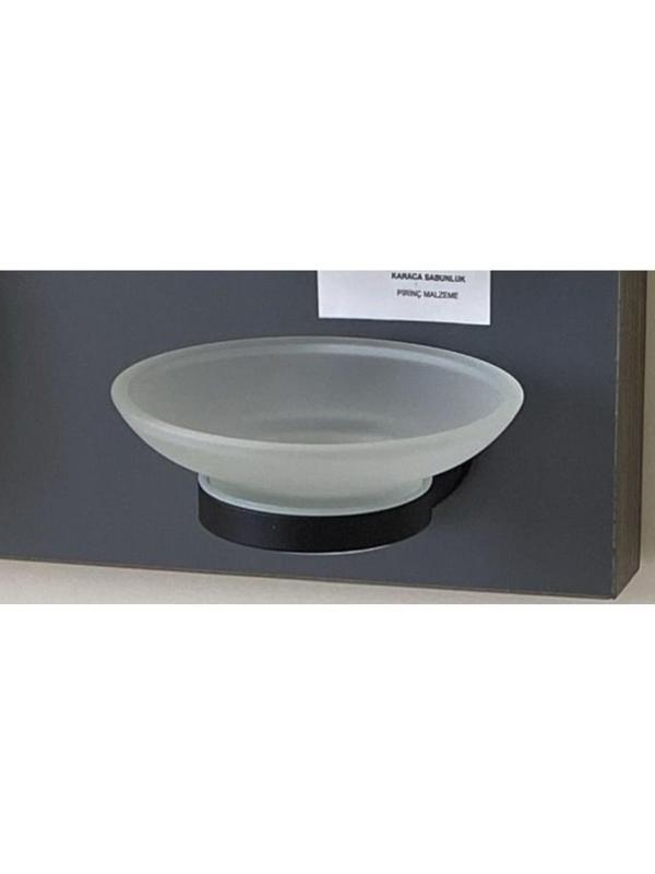 Adnoss Lüks Karaca Sabunluk Siyah - Image 1