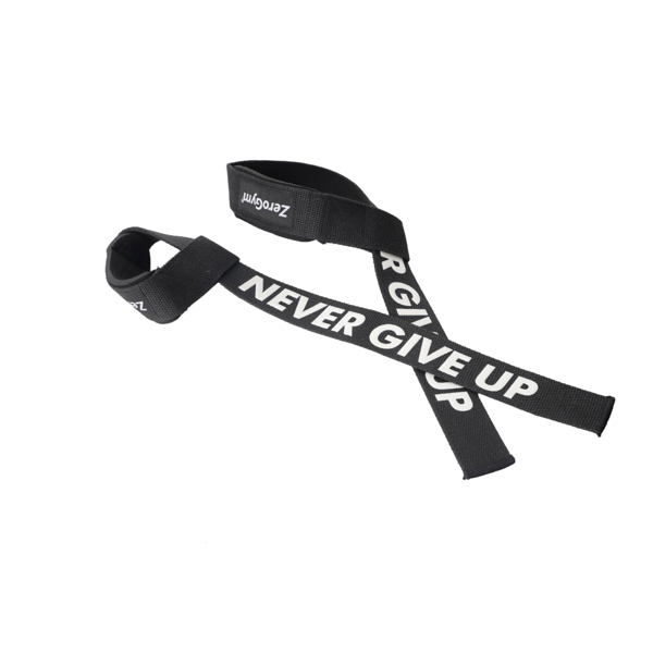 Zerogym Lifting Strap, Kaydırmaz Silikon Takviyeli Ağılık Kaldıma Kayışı 2li - Image 1