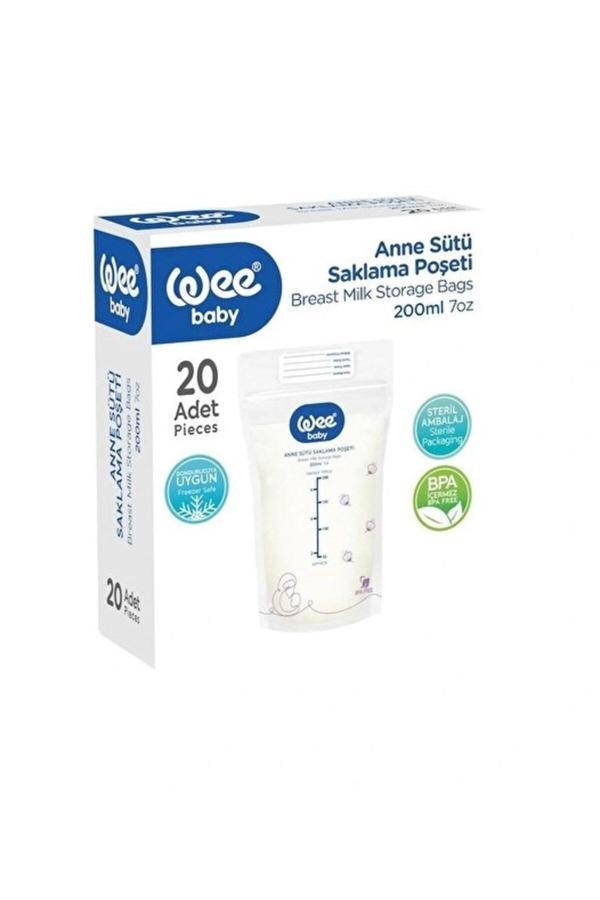 Baby Anne Sütü Saklama Poşeti 20'li 200 ml 8690797105587 - Image 1