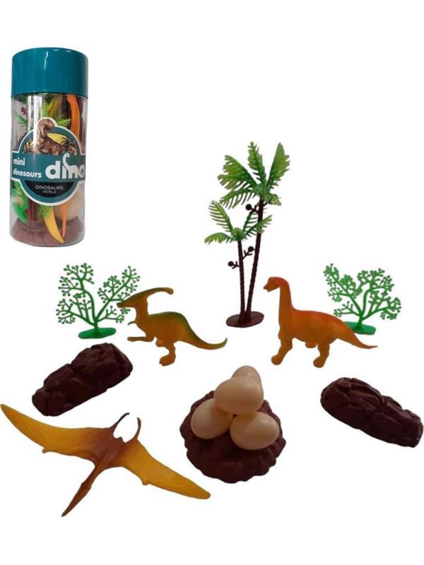 CToys Mini Karışık 12 Parça Dinazorlar Oyun Seti C18-1B - Image 1