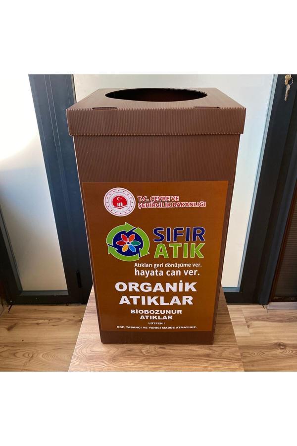 İzge Sıfır Atık Kutusu Kahverengi 4'Lü Paket (4 Adet) - Image 1