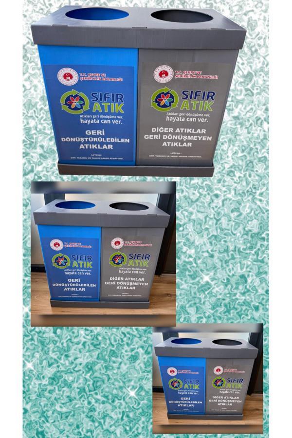 İzge Pp Sıfır Atık Kutusu 2Li Set -3Lü Paket - Image 1