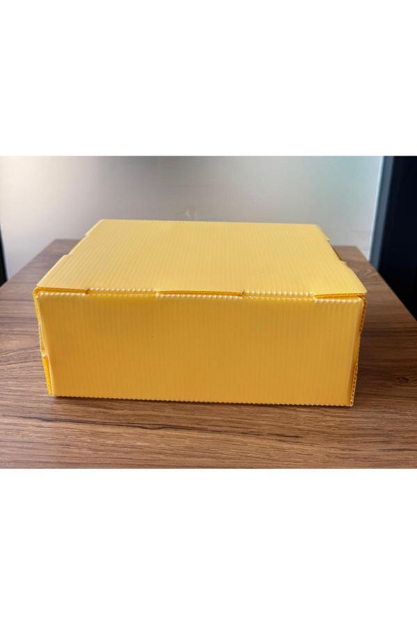 İzge Ptt 2 (Kargo Gönderim Kutusu) Sarı 24 X 32 X 12 - 10Lu Paket - Image 1