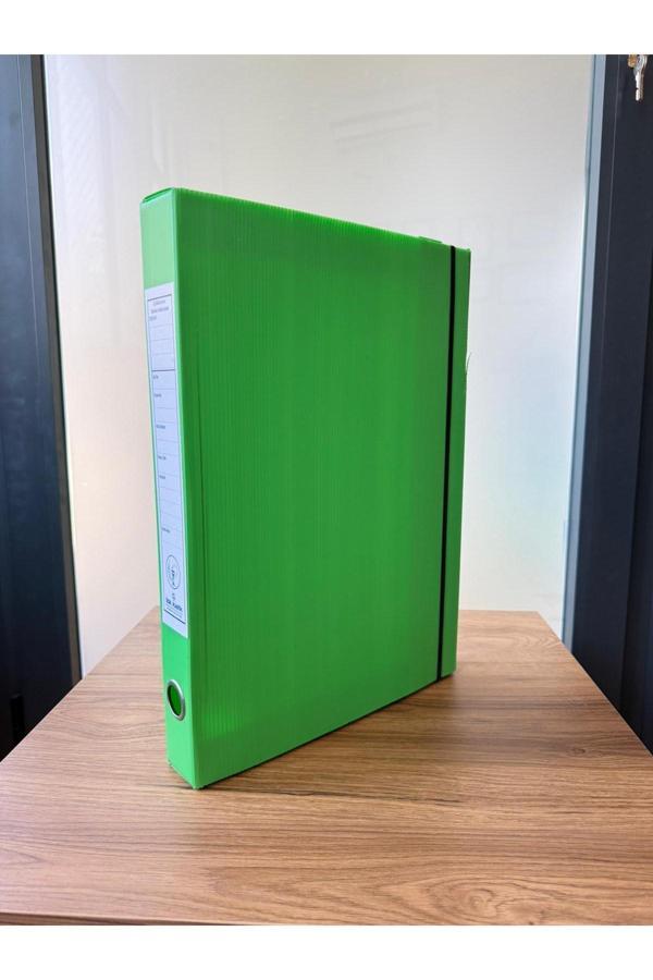 İzge Reçete Arşiv Kutusu 40 X 29 X 5 - 10Lu Paket Yeşil - Image 1