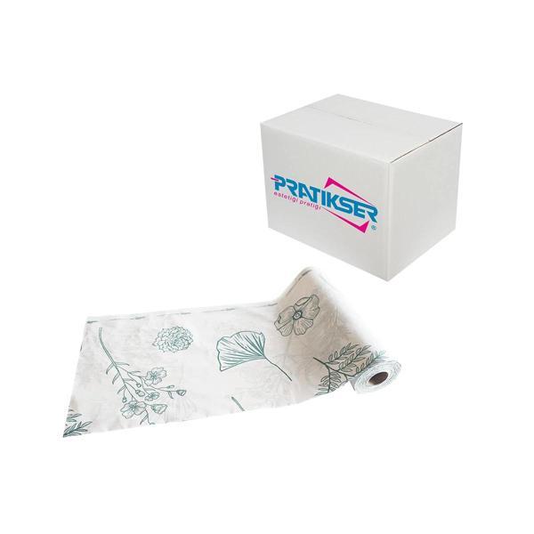 Pratikser Tek Kullanımlık Masa Örtüsü Doğa - 120x150cm - 10Ad/Rulo - Koli - Image 1
