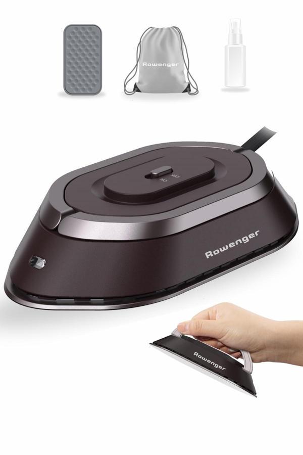 Rowenger Nb301 Mini Seyahat Ütüsü Çift Voltaj Dünya Çapında Kullanıma Uygun Chicolatte - Image 1