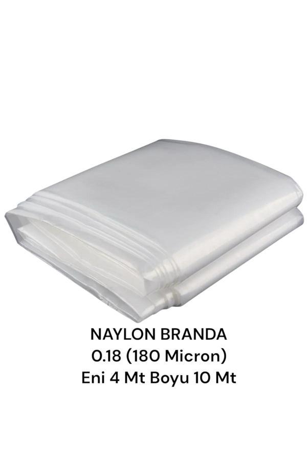 Naksan Kalın Naylon Branda Kurban Kesim Naylonu Bahçe Sera Naylonu 4x10 Eni 4 Mt Boyu 10 Mt - Image 1