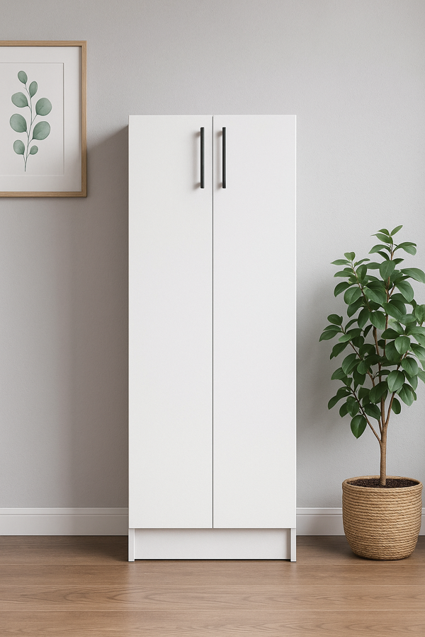 2 Kapaklı Çok Amaçlı Kiler Dolabı (130×50×30 cm) - Image 1