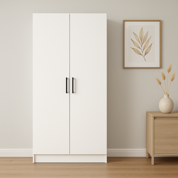  2 Kapaklı Elbise Dolabı (180×70×50 cm) - Image 1