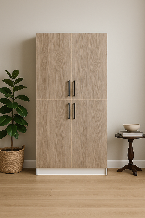 4 Kapaklı Çok Amaçlı Dolap (189×90×35 cm) - Image 1