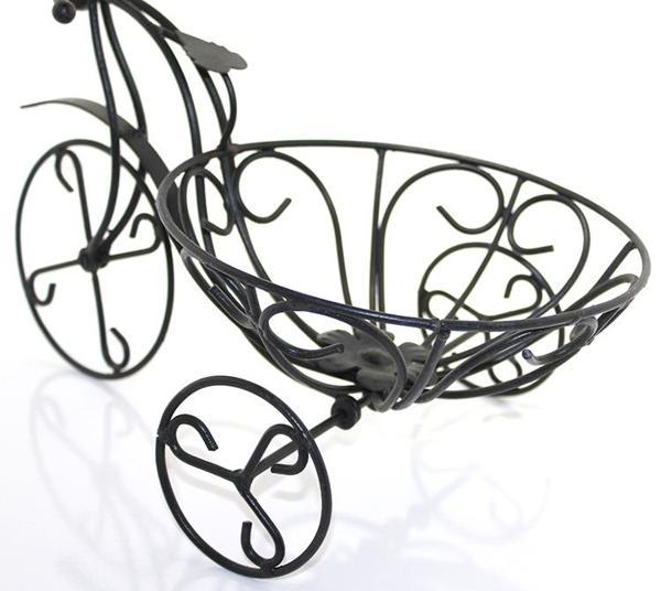 Ferforje Dekoratif Bisiklet Çiçeklik - Image 1