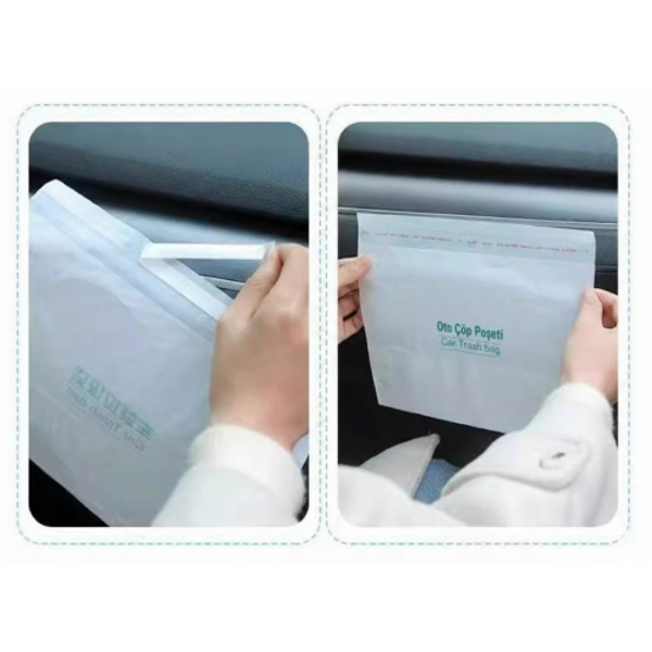 Pratik Su Geçirmez Oto Araba Çöp Poşeti 20 Adet - Image 1