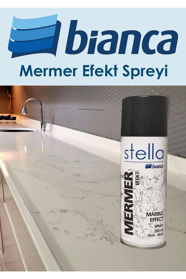 Bianca Stella Mermer Efekt Spreyi Siyah - Image 1