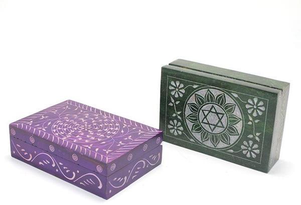 Obsidian Taşı Kutu Model 3 - Image 1