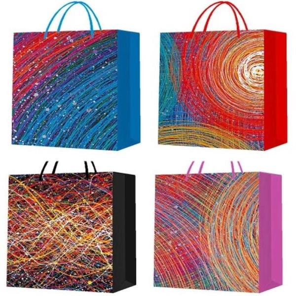 İpli Karton Çanta Büyük Boy - Image 1