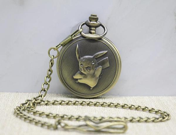 Pikachu Tasarımlı Köstekli Saat - Image 1