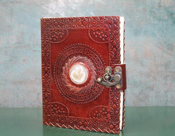 Taşlı Deri Defter Model 11 - Image 1