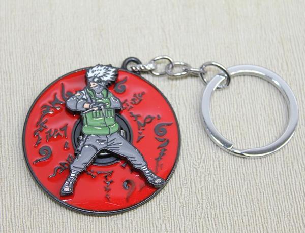 Metal Dönen Anime Figür Anahtarlık - Image 1