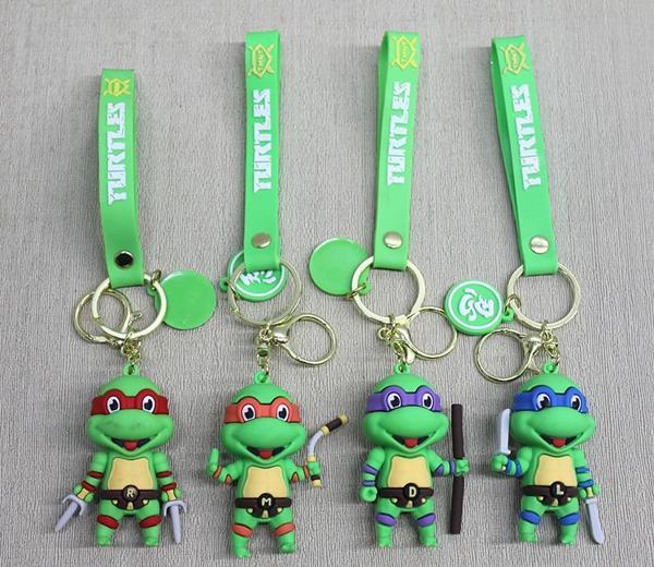 Ninja Kaplumbağalar Silikon Anahtarlık - Image 1