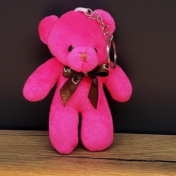 Pembe Hediyelik Kese İçinde Ayıcık - Image 1