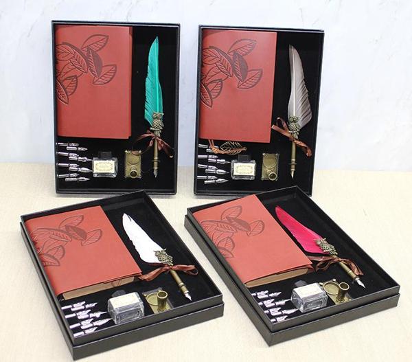 Deri Defterli Divit Hokka Seti Model 1 - Image 1