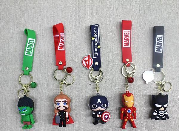 Marvel Karışık Karakter Silikon Anahtarlık - Image 1