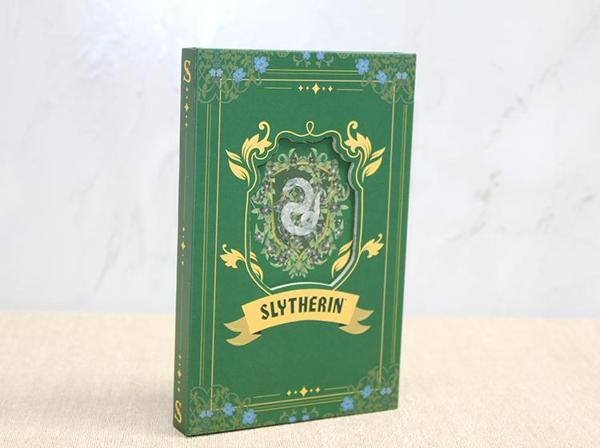Harry Potter Slytherin Deri Defter - Image 1