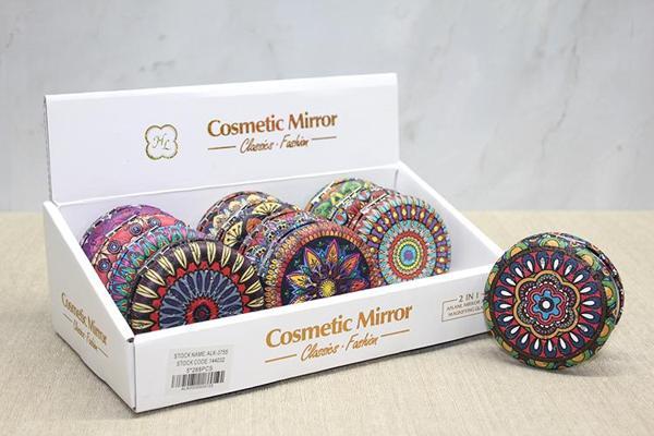 Taşlı Yuvarlak El Aynası Kalın Model 3 - Image 1