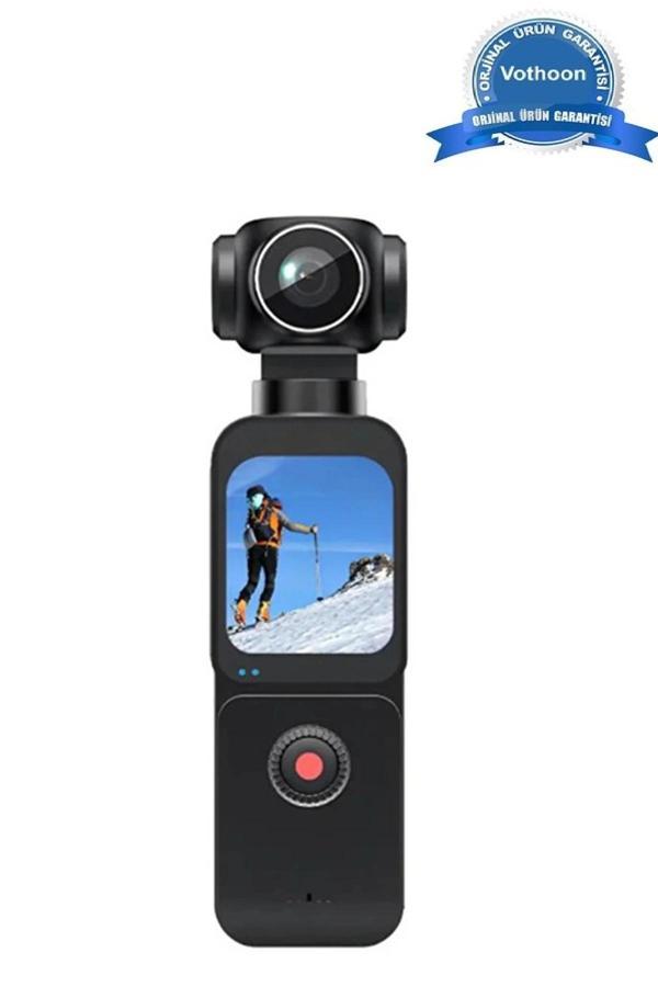 5K Ultra HD Aksiyon Kamerası Ultra Stabil Çekim, Anti-Shake Teknolojisi - Image 1