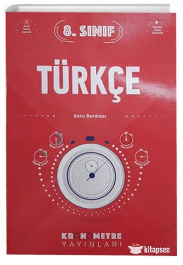 Kronometre 8.Sınıf Türkçe Soru Bankası - Limit Yayınları - Image 1