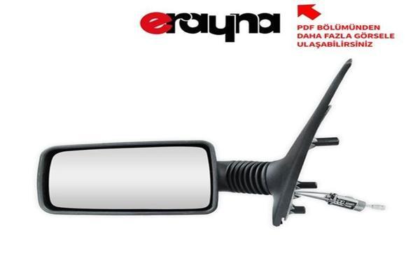 ERAYNA DIŞ DİKİZ AYNASI MEKANİK SOL TEMPRA - TIPO 88-95 A-1010 - Image 1