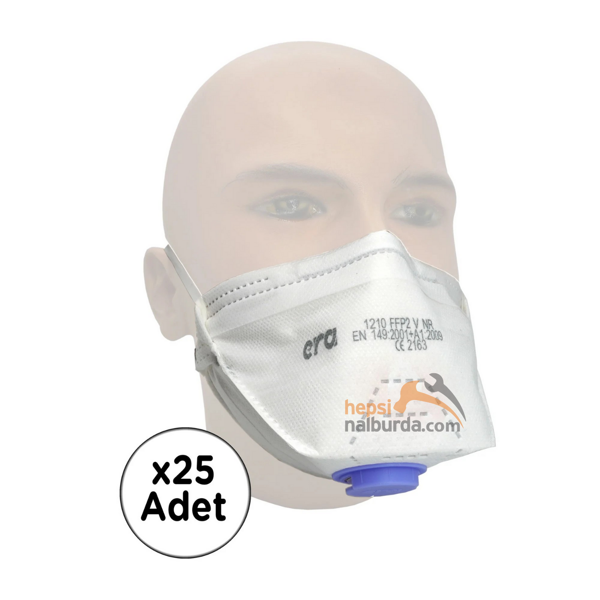 ERA SOLUNUM MASKESİ KATLANIR FFP2 KOD:1210 - Image 1