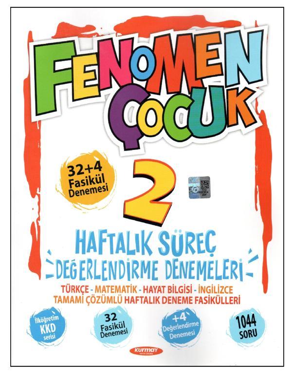 Kurmay 2.Sınıf Haftalık Süreç Değerlendirme Denemeleri  (32+4) - Fenomen Yayıncılık - Image 1