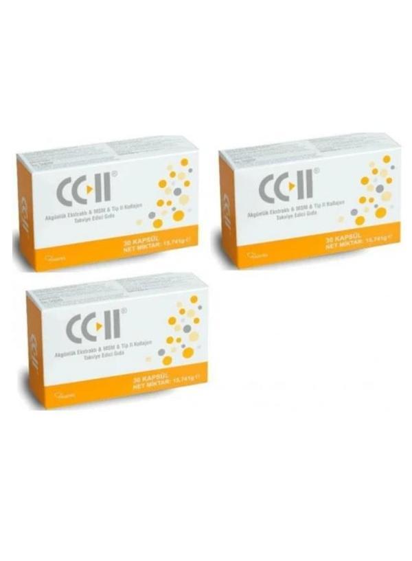 3'lü Paket CC-II 30 Kapsül - Image 1