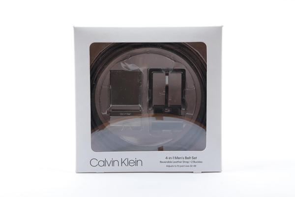 CALVIN KLEIN ERKEK 4 IN 1 KEMER 11CK010009-BLACK-BROWN - Image 1