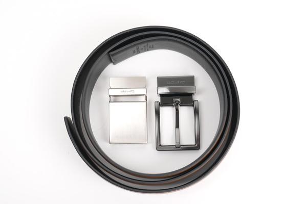 CALVIN KLEIN ERKEK 4 IN 1 KEMER 11CK010009-TAN-BLACK - Image 1