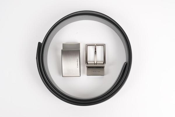 CALVIN KLEIN ERKEK 4 IN 1 KEMER 11CK010010-BROWN-GREY - Image 1