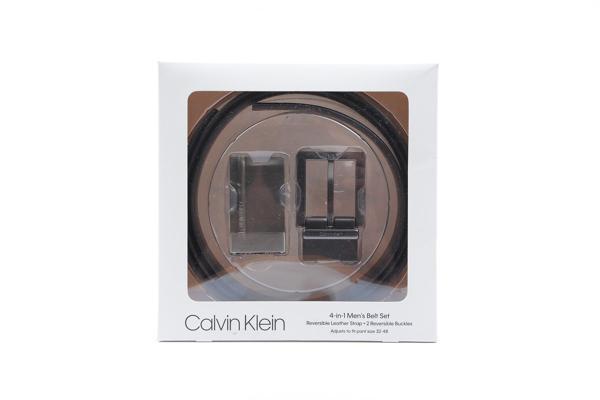 CALVIN KLEIN ERKEK 4 IN 1 KEMER 31CK020006-BLK-BRN - Image 1