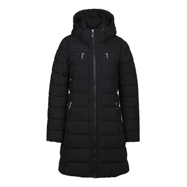 TOMMY HILFIGER KADIN KAPŞONLU MONT TW2MP810-BLACK - Image 1