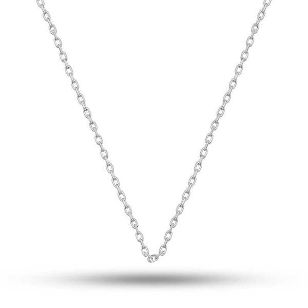 Gümüş 0.40 Mikron 45 Cm Forse Zincir - Image 1