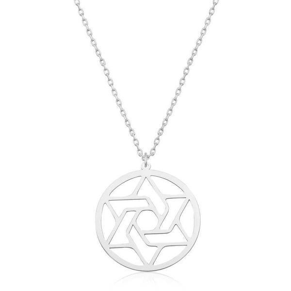 925 Ayar Gümüş Çember Kadın Gümüş Kolye - Image 1