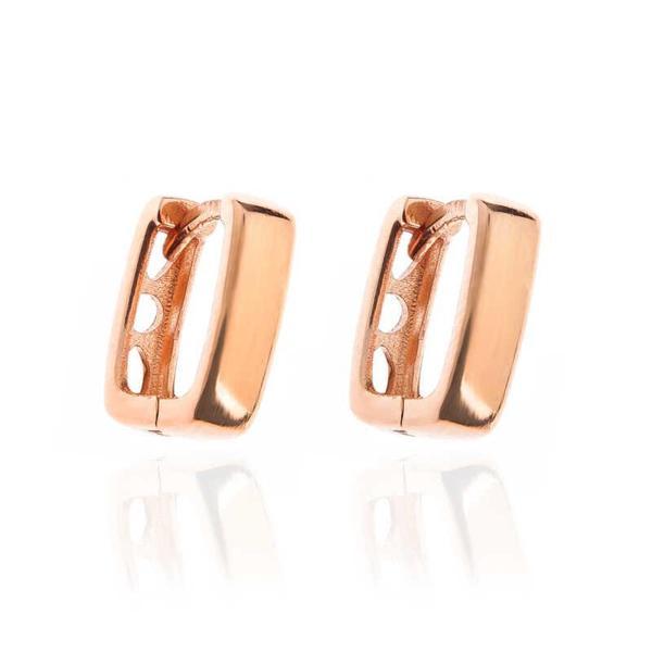 Gümüş Taşsız J Bayan Küpe - Image 1