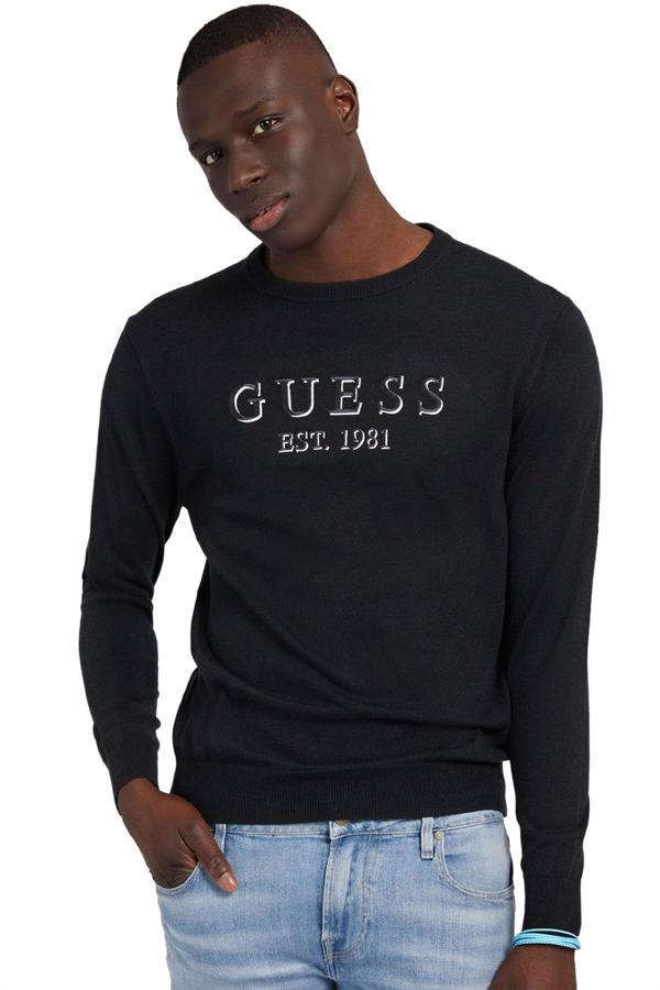Guess Baskılı Erkek Sweat - Image 1