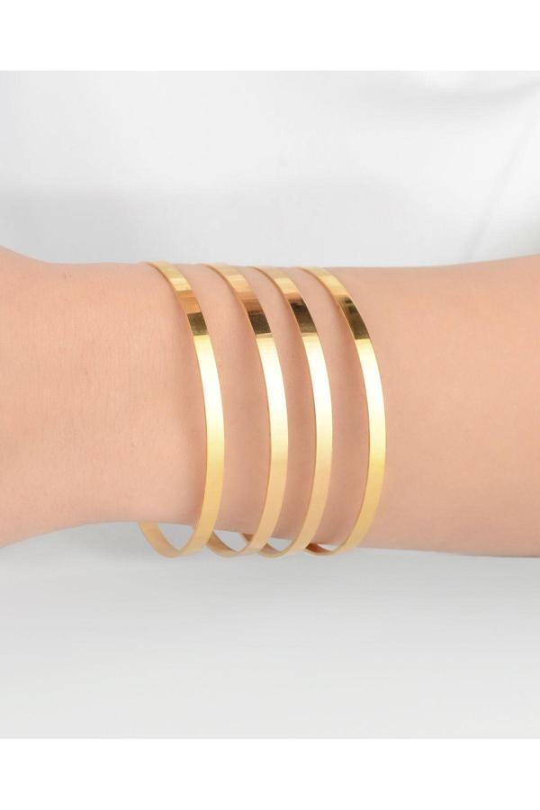 19 gr (GRAM) Çöp Bilezik Işçiliksiz Yatırımlık 22(916) Ayar Altın - Image 1