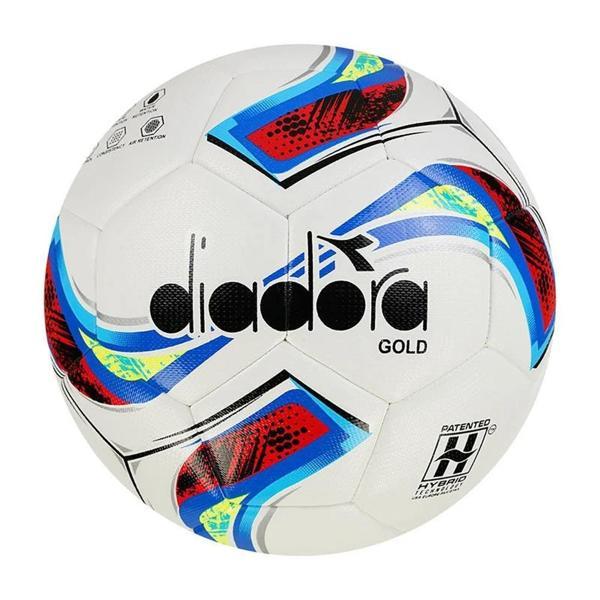 Diadora 4060085 Gold Futbol Topu Beyaz-Mavi-Kırmızı - Image 1