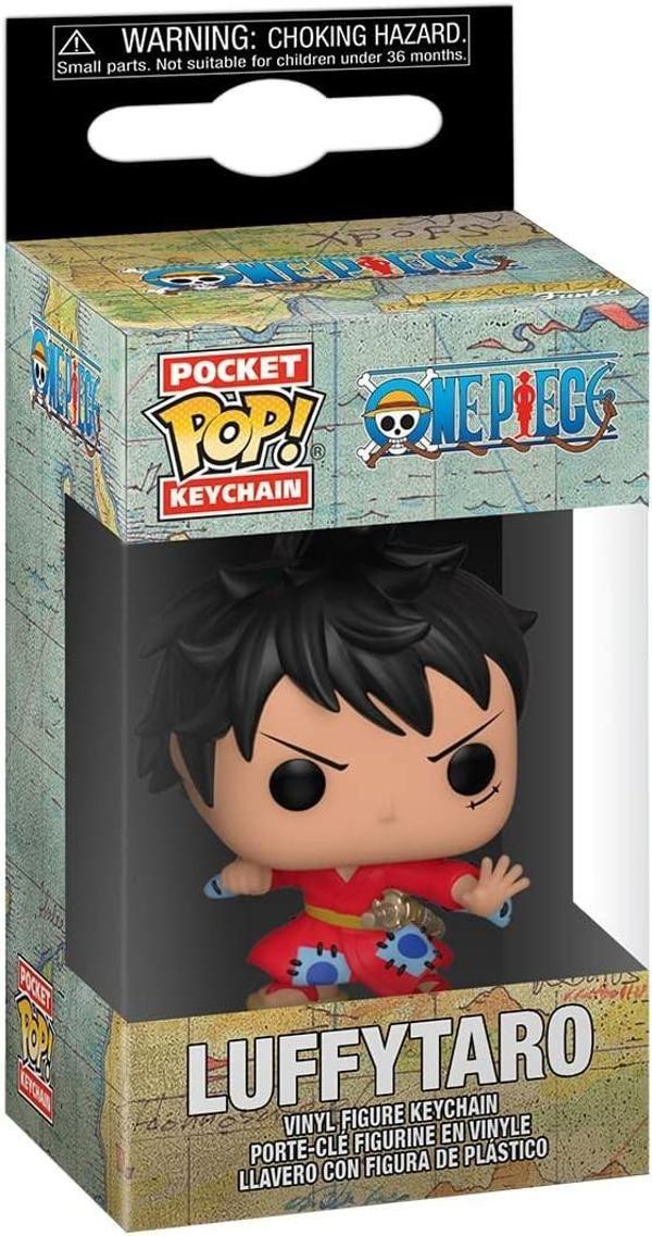 Funko Pocket Pop One Piece S6 - Luffytaro In Kimono Anahtarlık - Image 1
