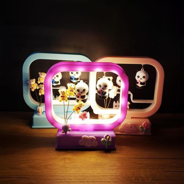 Müzikli Dekoratif Işıklı Sevimli Panda - Image 1