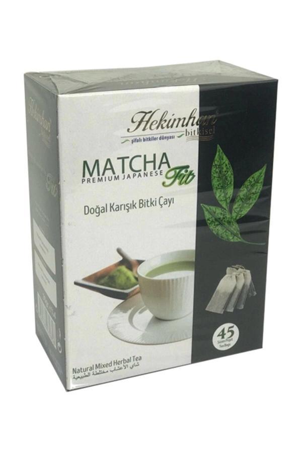 Hekimhan Bitkisel Matcha Fit Doğal Karışık Bitki Çayı 45 Poşet - Image 1