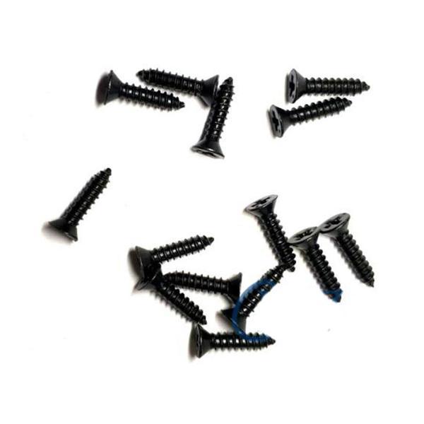 Klips, Menteşe, Ayak, Ağaç, Sunta Vidası 2,2x6,5mm - Siyah 100 Adet - Image 1