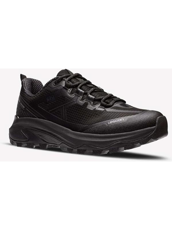 LESCON CRUX SİYAH SU GEÇİRMEZ WATERPROFF COMFORT CASUAL GÜNLÜK SPOR AYAKKABI - Image 1